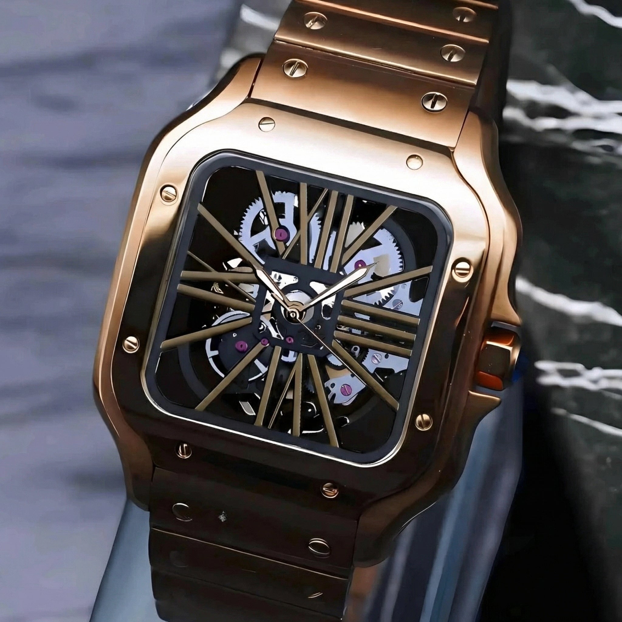Santeiko Rose Gold Skeleton