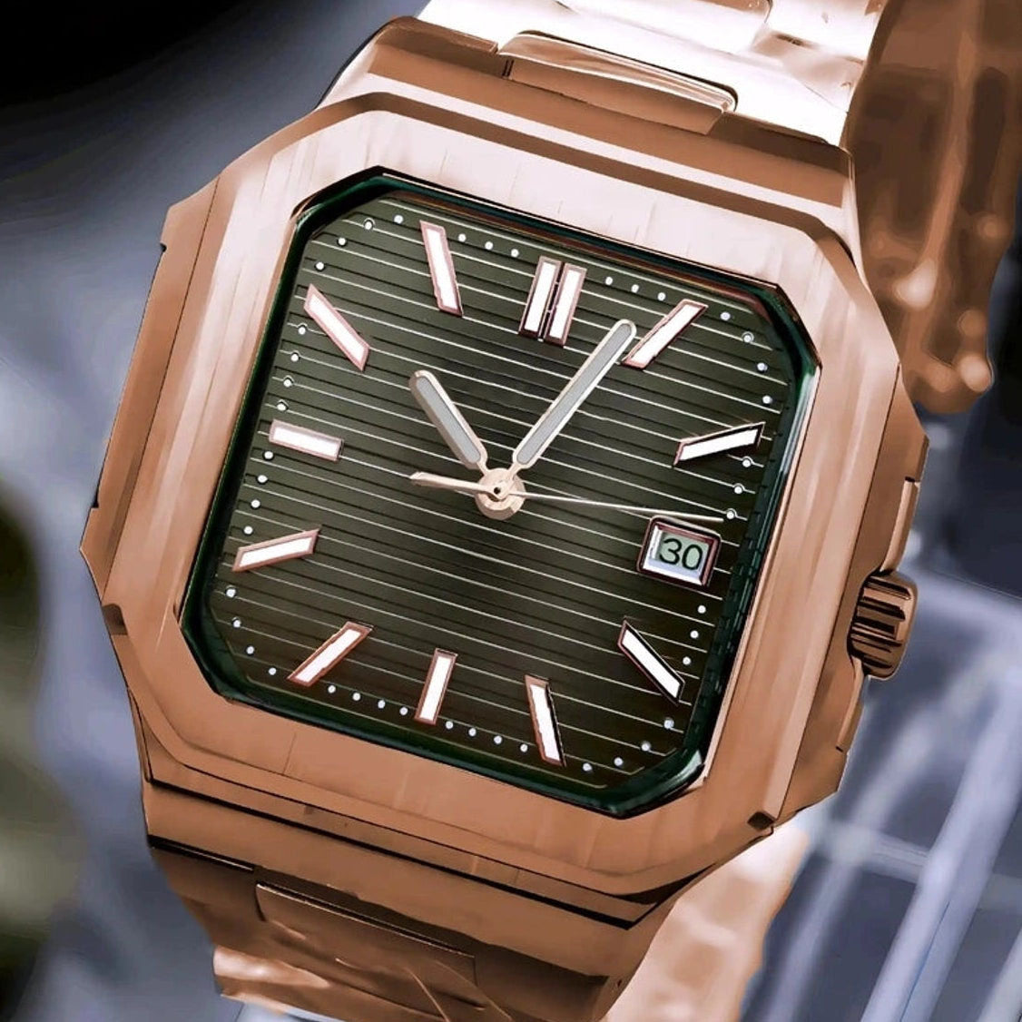 Seikcubitus Rose Gold Olive Green