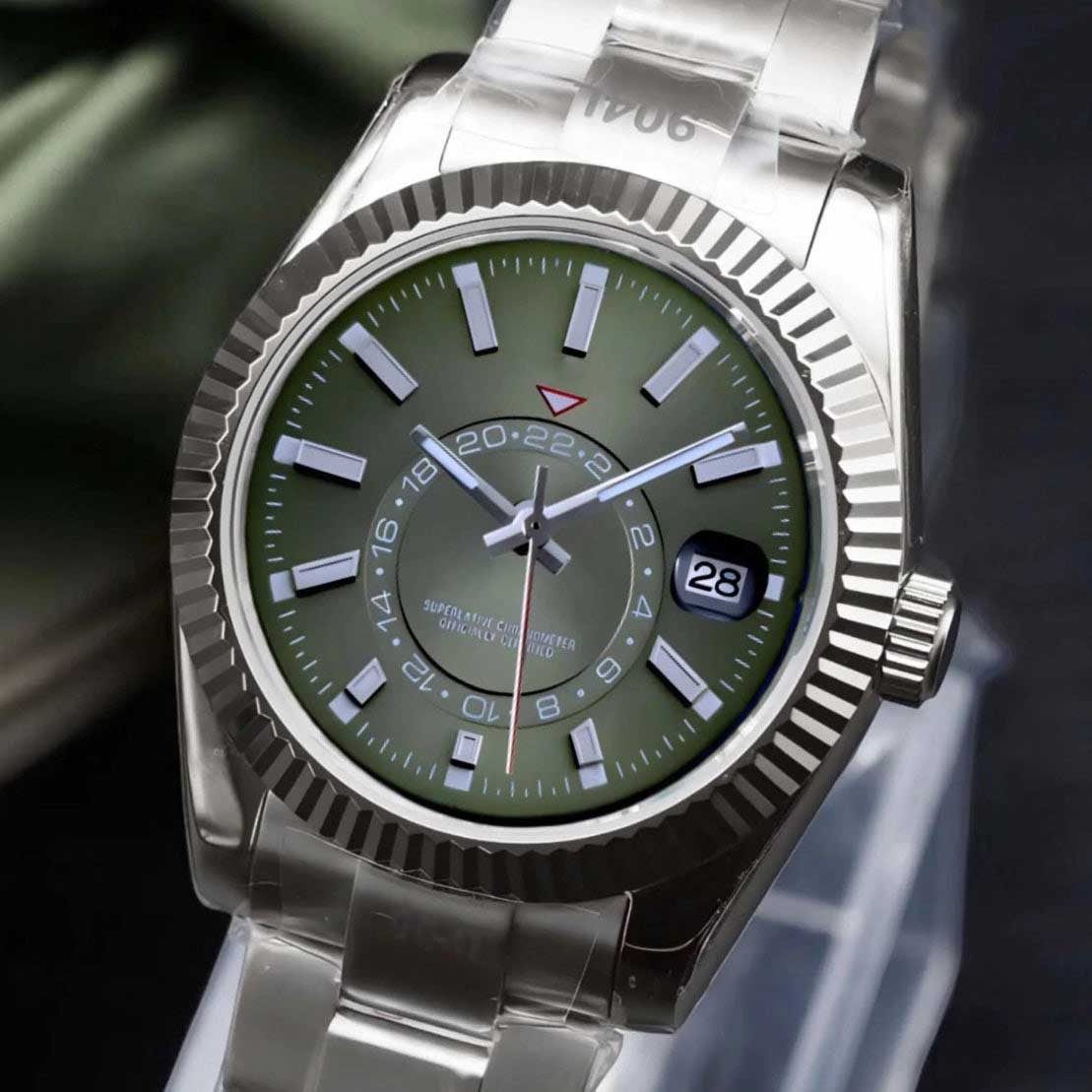 Sky Olive Green