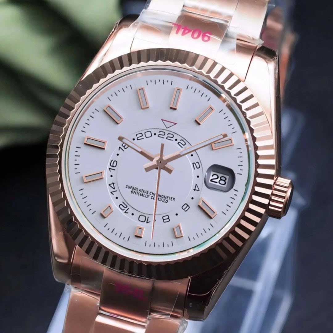 Sky White Rose Gold
